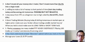 Trading Mistakes