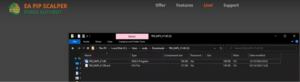 Installing the EA Pip Scalper
