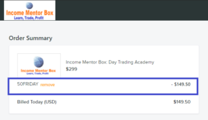 Black Friday Income Mentor Box